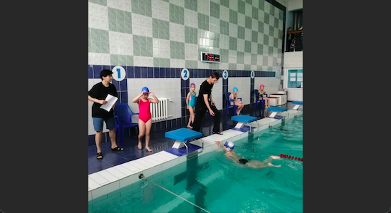 24 апреля прошел прием нормативов ГТО у воспитанников "Центра Детского Творчества" отделение спортивное плавание