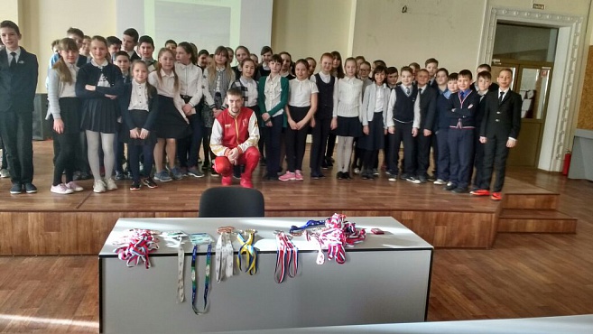 Открытый урок ГТО в школе №51 город Уфа